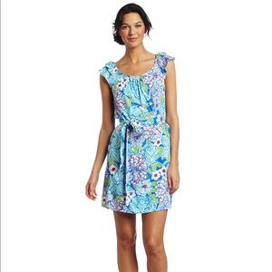 XL Lilly Pulitzer Maya Dress in May Flowers